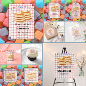 Baby & Brunch feestelijke souffle Baby shower Papieren Bordje