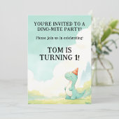 Baby's Dino Mite! Schattigee Dinosaurus Verjaardag Bedankdoosjes