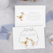 Mooie Bos Eendje Aquarel Bedankt Bedankjes Labels