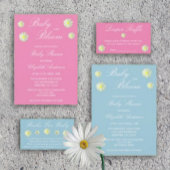 Baby in het Baby shower Bloom Servet