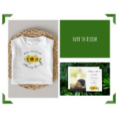 Zonnebloem Waterverf Roze Bloemen Behuizing Kaart