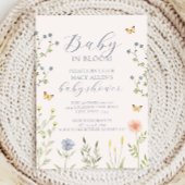 Baby in Bloom Baby shower Dank U Stickers