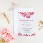 Baby in Bloom Baby shower Welkomstscherm Spandoek