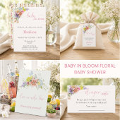 Pastel Bloem Streep Tuinfeest Servetten