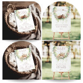 Baby in Bloom Woodland Bloemen Baby Meisje Douche Bedankdoosjes