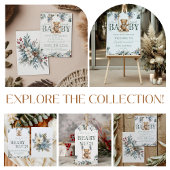 Bloemen Winter Teddybeer Sage Groene Boeken voor B Informatiekaartje