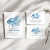 Baby aan boord van Baby shower Dank u Cadeaulabel