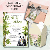 Baby Panda Geslachtsneutrale Baby shower Sticker