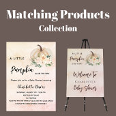 Baby shower herfst uit liefdespompoen RSVP All In One Uitnodiging