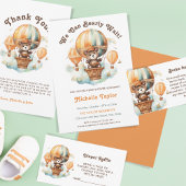 Schattige rustiek kunnen we bijna wachten baby jon kaart