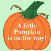Baby shower Little Pumpkin Servet