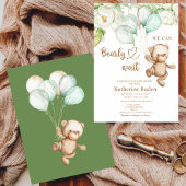 Teddy Bear Baby shower in één uitnodiging