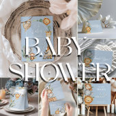 Pastel Tropisch Baby shower Oerwoud Safari Dieren Bedankdoosjes