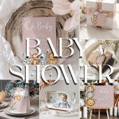 Pastel Tropisch Baby shower Oerwoud Safari Dieren Bedankdoosjes