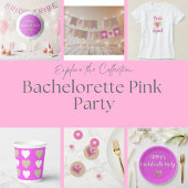 Bachelorette Pink Party Kaart