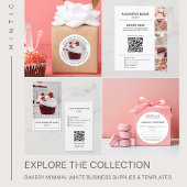 Bakkerij Aangepaste Foto Wit Bedrijf Naambadge