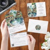 Bali Indonesia Wedding RSVP Kaartje