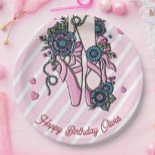 Balletschoenen Papieren Bordje