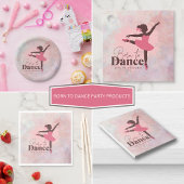 Geboren aan Dance roze stickers voor balletliefheb