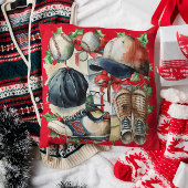 Honkbal sparen de datum van Kerstmis Kaart