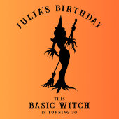 Basic Heks Moderne Vrouwen Halloween Bedankzakje