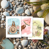 Zomer Watermelon Beach Party Handwaaier