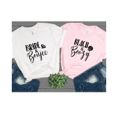 Bride + Boujee I Bachelorette Collectie T-shirt