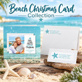 Kerst Strand Retouradres Label