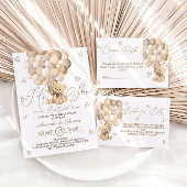 Teddy Bear Bruin Neutrale Ballonnen Geslacht Onthu Kaart