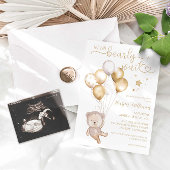 Wat is er op je Beer Ballon Baby shower Game? Kaart