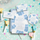 Blue Gummy Beer Boy Baby shower Bedankdoosjes