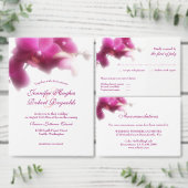 Orchidee formele bruiloft uitnodiging (Personaliseer de collectie van deze zelfstandige maker.)