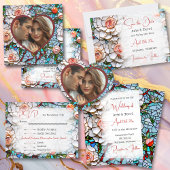 Mooie mozaïek Glas in lood en Tegel Ronde Sticker