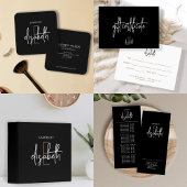 Salon Prijslijst Diensten Rack Kaart