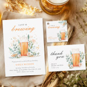 Date Night Love is Brewing Vrijgezellenfeest Sign Poster