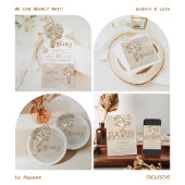 Teddy Bear Balloon Barly Wait Baby shower Welkom Spandoek