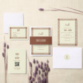 Beige Brown Informatiekaartje (Personaliseer de collectie van deze zelfstandige maker.)