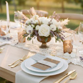 Wedding Simple Sienna Kaart