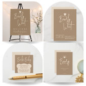 Nauwelijks wachten Minimal Simple Neutral Baby sho Kaart