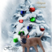 Belgische Malinois kerst Cadeaupapier
