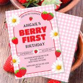 Uitnodiging voor de eerste verjaardag van BERRY