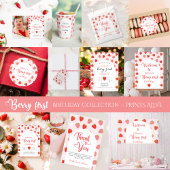 Berry 1e verjaardag aardbei