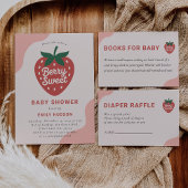 Berry Sweet Cute Baby Shower Papieren Bekers