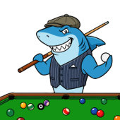 Las Vegas Billiards Theme Bulk Team Name Badges