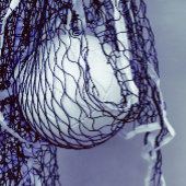 Verjaardag Grijs Net & Volleybal Square Sticker