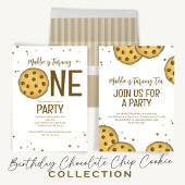 2e verjaardagsfeestje Schattigee cookie Kaart