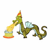 Persoonlijke draak Birthday Kaart