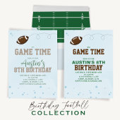 Gemakkelijk Football van de Tijd van de Spel van d Briefkaart