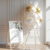 Birthday pampas gras eucalyptus moderne sonde groe kaart