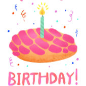 Birthday Pan Dulce Concha in het Spaans Briefkaart